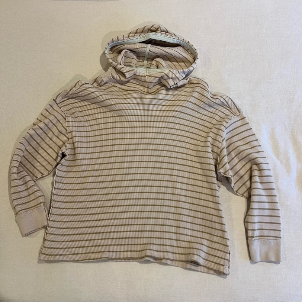 Free People Waffle Hoodie Small